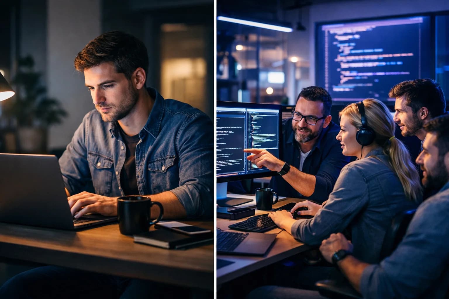 Freelancer vs Agencia de desarrollo de apps - comparativa México 2026