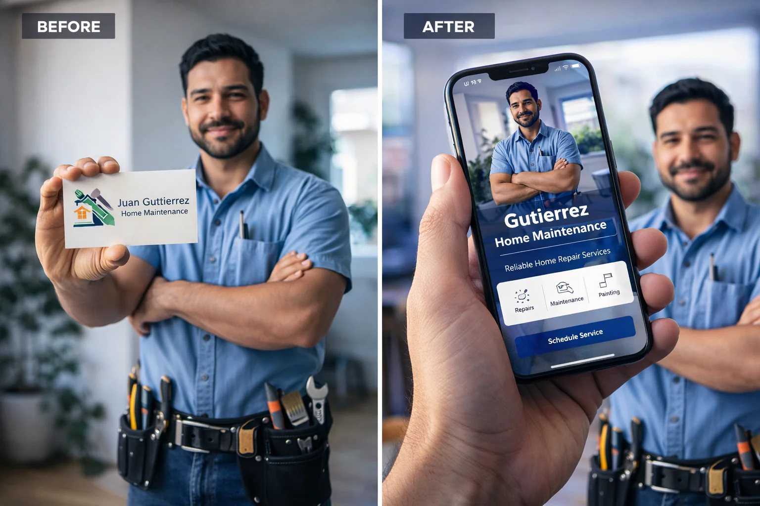 Sitio web para plomeros electricistas y servicios del hogar México 2026